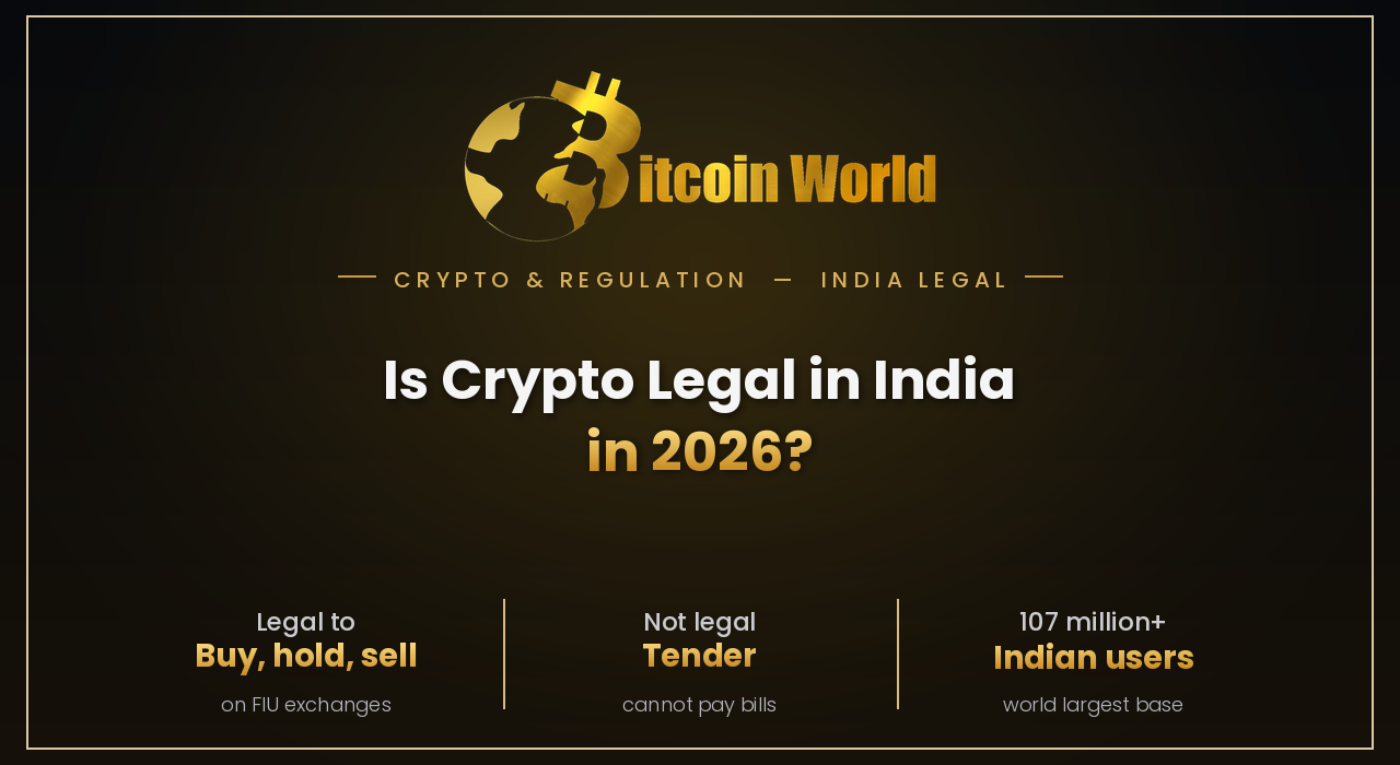 Is Crypto Legal in India