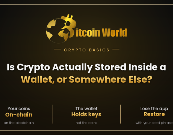 Is Crypto Actually Stored "Inside" a Wallet, or Somewhere Else?
