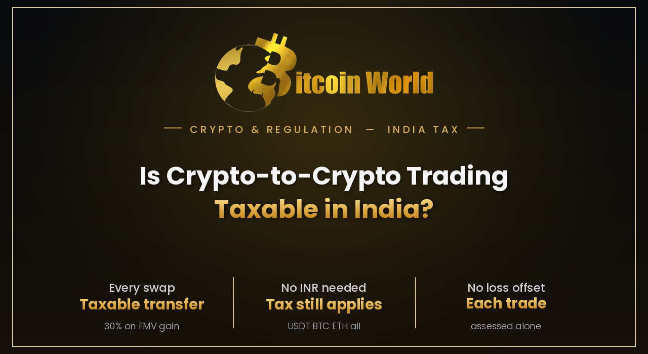 Crypto-to-Crypto Trading
