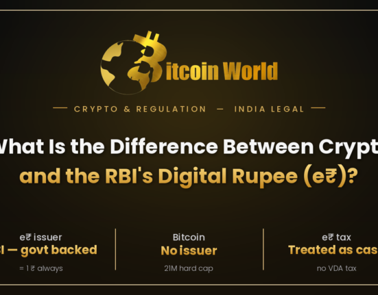 Crypto and the RBI's Digital Rupee