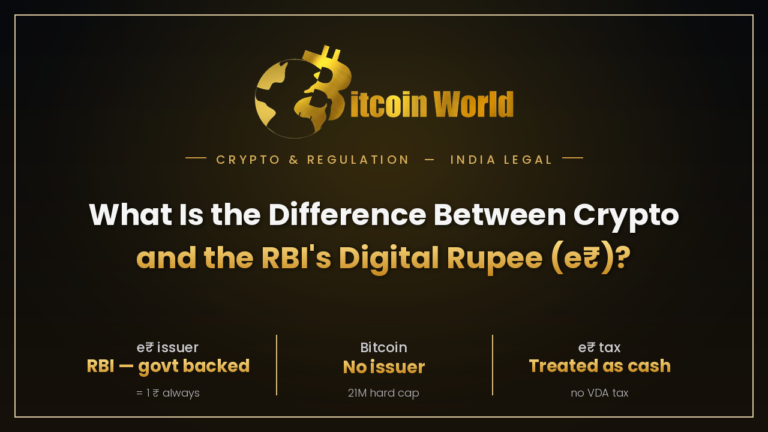 Crypto and the RBI's Digital Rupee