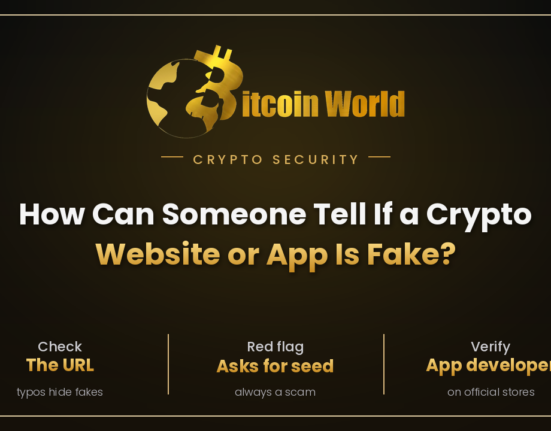 How Can Someone Tell If a Crypto Website or App Is Fake?