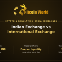 Difference Between an Indian Exchange and an International One