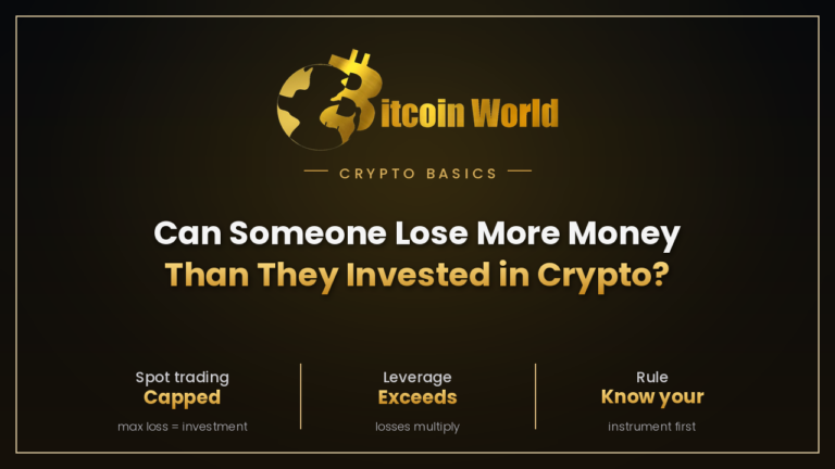 Can Someone Lose More Money Than They Invested in Crypto?