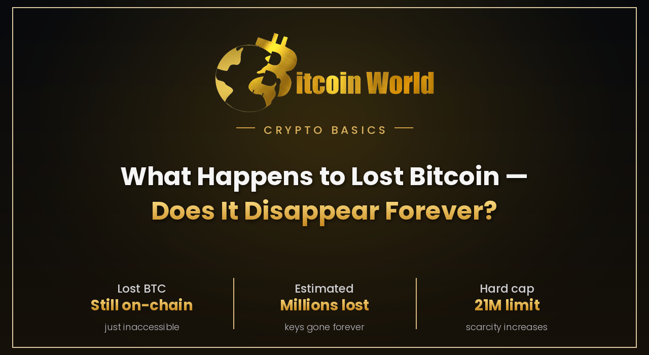 What Happens to Lost Bitcoin - Does It Disappear Forever?