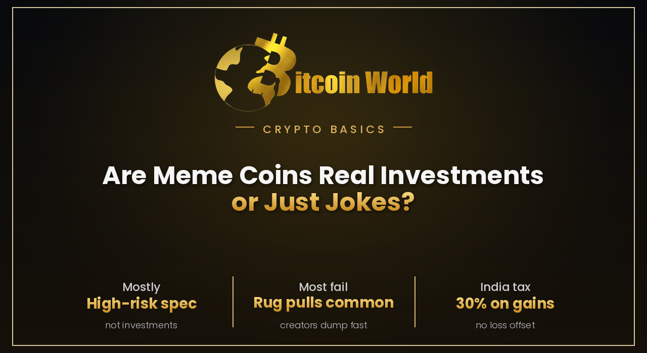 Are Meme Coins Real Investments or Just Jokes?