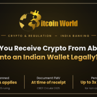 Crypto From Abroad Into an Indian Wallet Legally