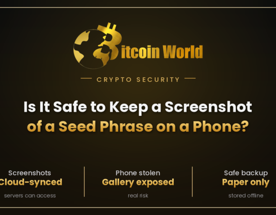 Is It Safe to Keep a Screenshot of a Seed Phrase on a Phone?