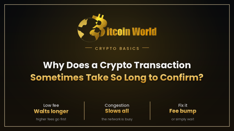 Why Does a Crypto Transaction Sometimes Take So Long to Confirm?