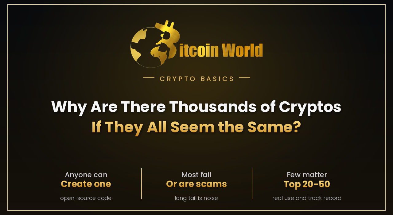 Thousands of Cryptocurrencies