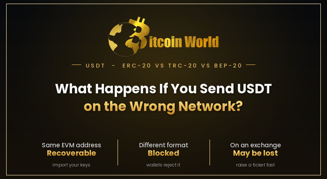 What Happens If You Send USDT on the Wrong Network