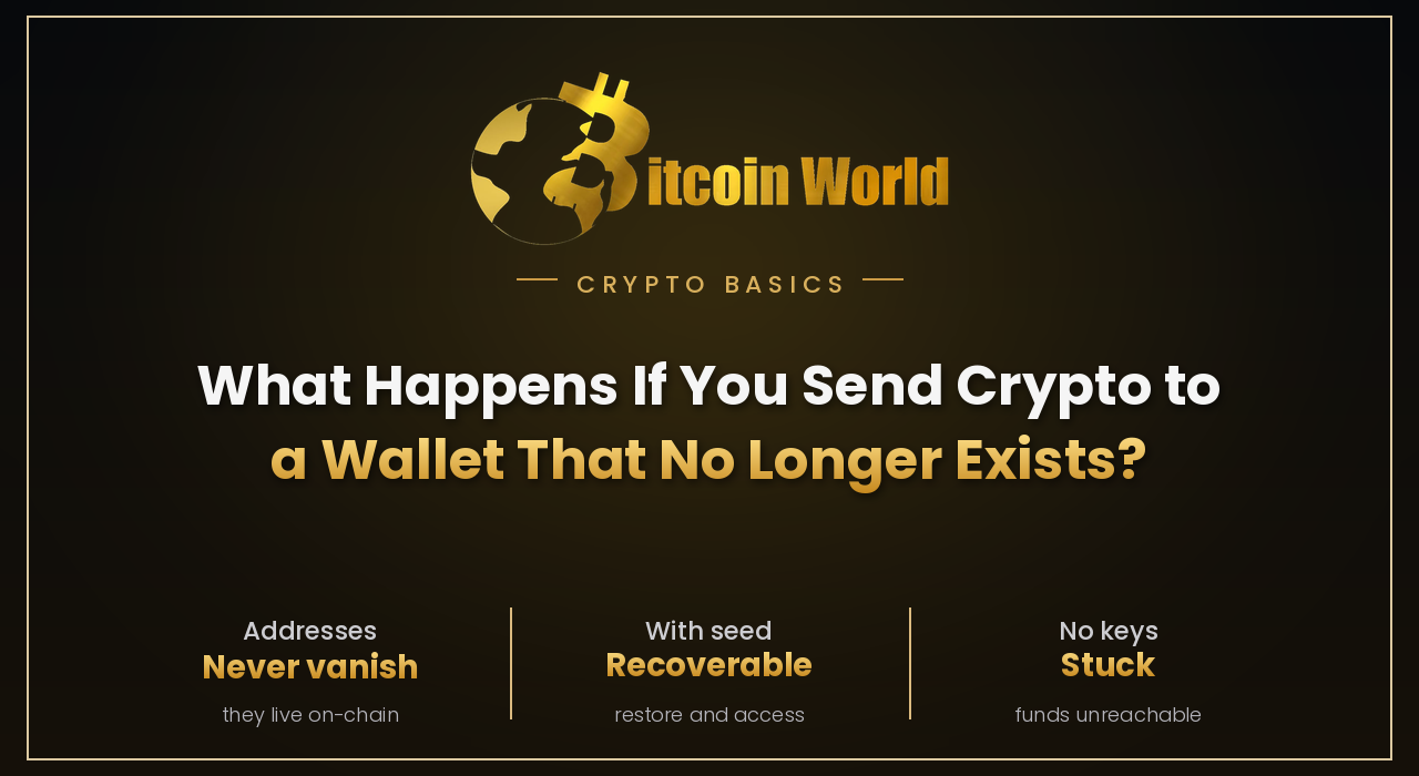 What Happens If You Send Crypto to a Wallet That No Longer Exists?