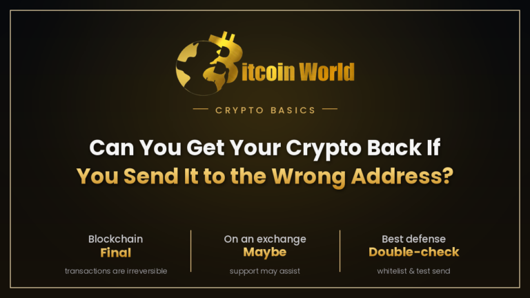 Can You Get Your Crypto Back If You Send It to the Wrong Address?
