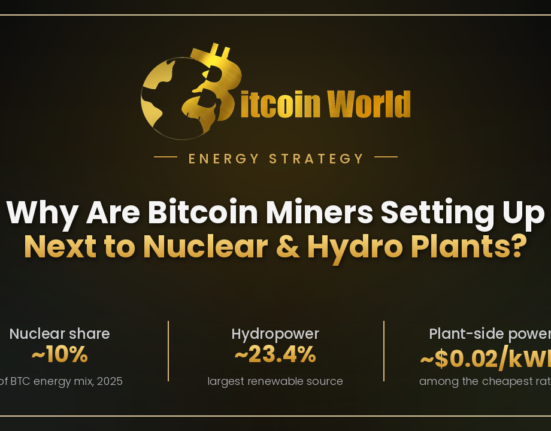 Why Are Bitcoin Miners Setting Up Next to Nuclear and Hydro Plants?