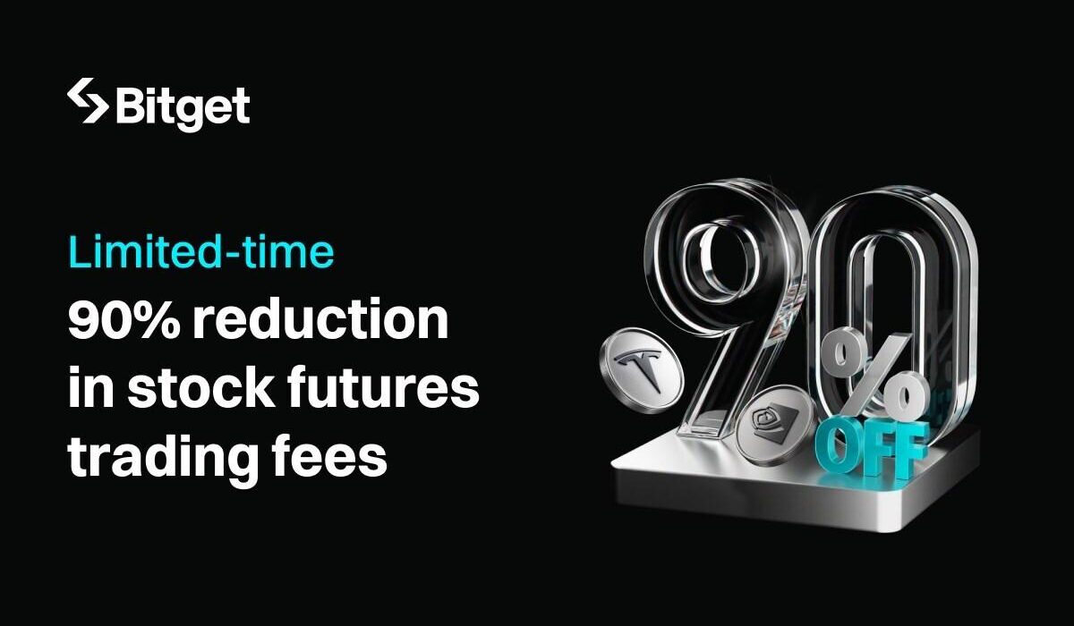 Bitget Slashes Stock Futures Trading Fees by 90% as Daily Volume Surpasses $300 Million