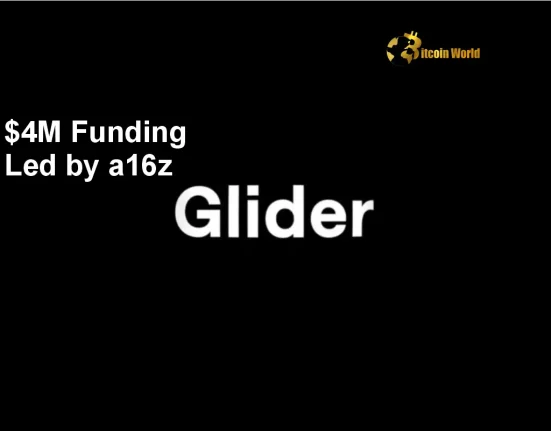 Boost for Crypto Investment: Glider Secures $4M Funding Led by a16z
