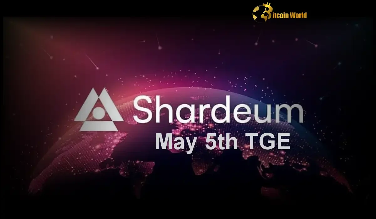Breaking Shardeum Ignites Crypto World with May 5th TGE Announcement