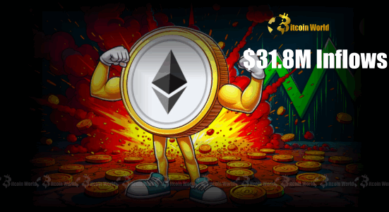 Breaking: U.S. Spot Ethereum ETFs Secure $31.8M Inflows, Fueling Optimism