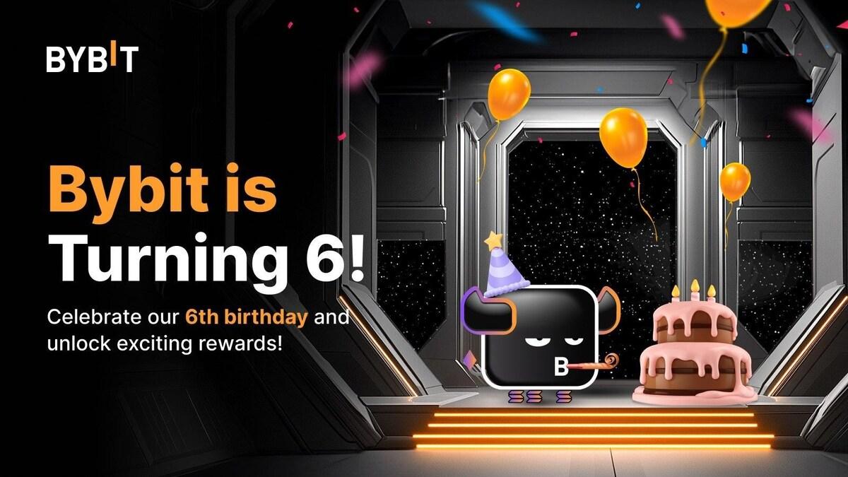 Bybit Celebrates Six Years of Transformational Growth logo