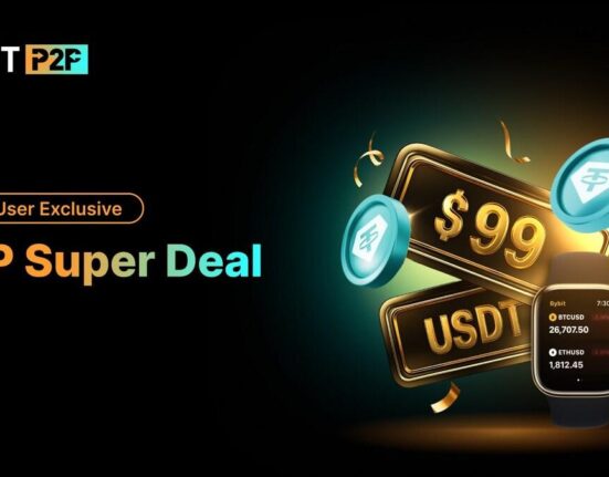 Bybit Launches P2P Super Deal With 99% Off and Apple Watch Prizes for New Users