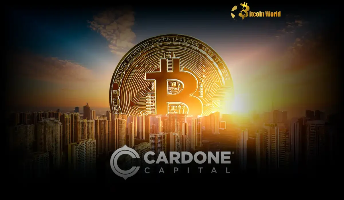 Cardone Capital Launches Bold Real Estate Fund to Acquire Bitcoin