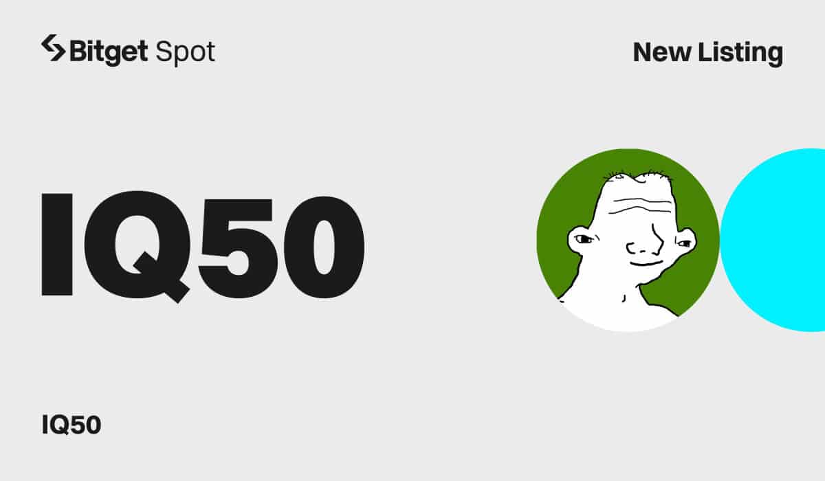 Bitget Lists IQ50 Meme to its Platform