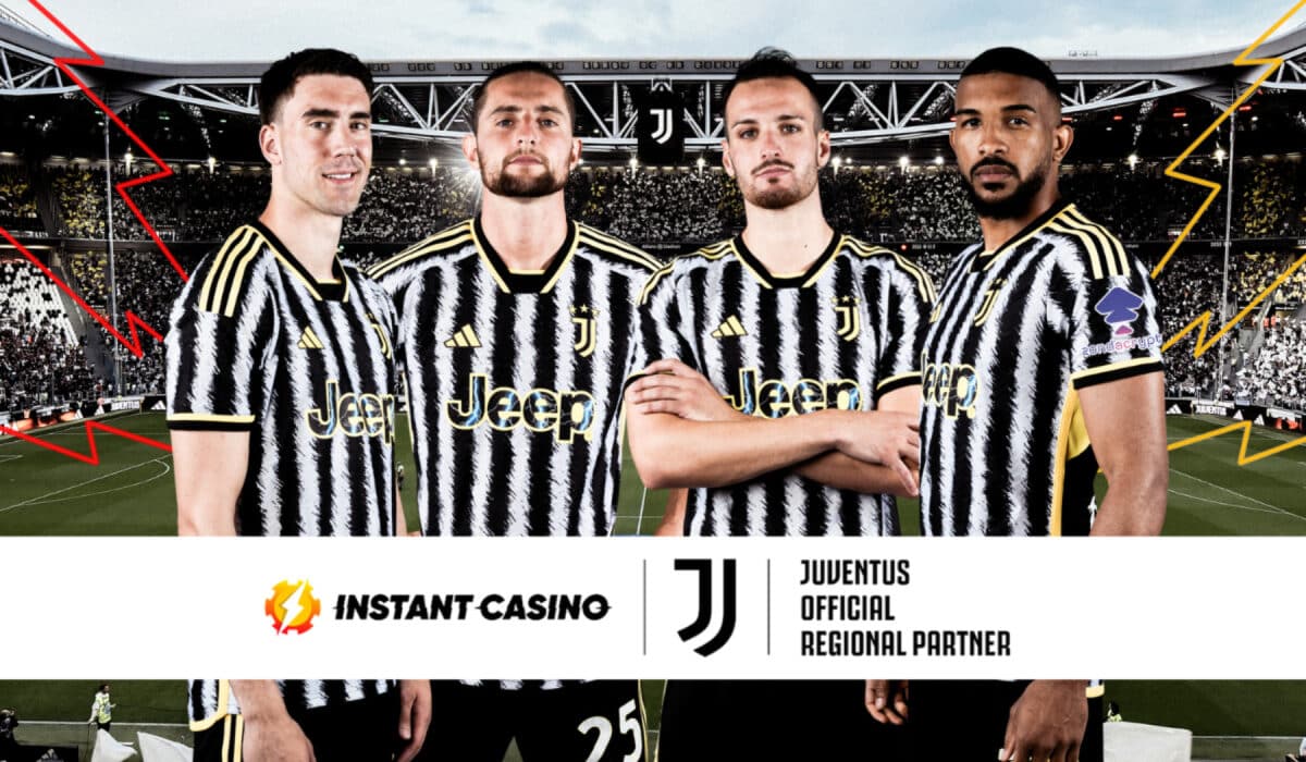 New Online Casino Site Instant Casino Partners with Italian Serie A Team Juventus FC