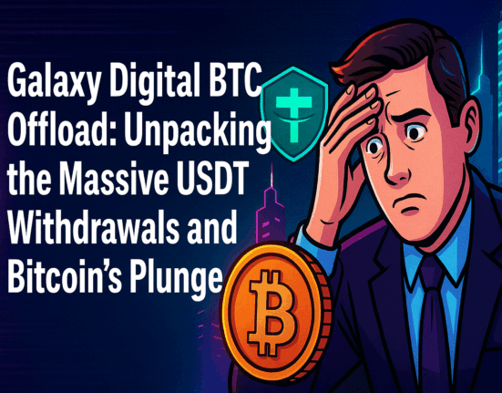 Galaxy Digital BTC Offload: Unpacking the Massive USDT Withdrawals and Bitcoin's Plunge