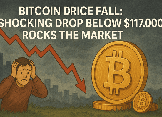 Bitcoin Price Fall: Shocking Drop Below $117,000 Rocks the Market