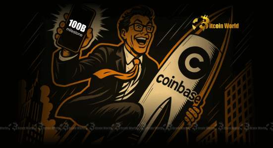 Coinbase’s Astounding $100 Billion Milestone Amidst Bitcoin’s Record Surge
