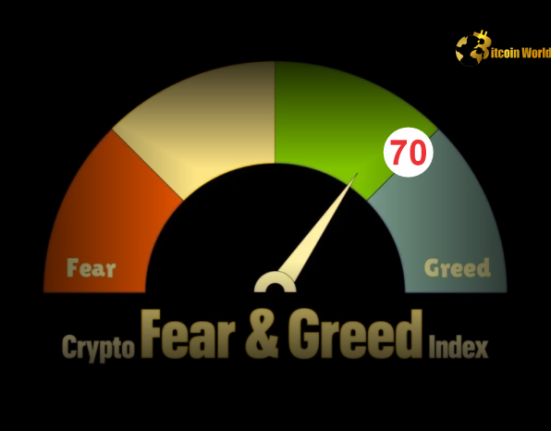 Crypto Fear & Greed Index Holds at 70 Decoding the ‘Greed’ Zone