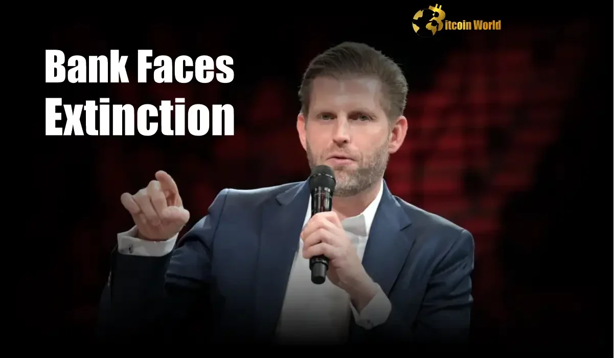 Crypto Threat Eric Trump Warns Banks Face Extinction in 10 Years