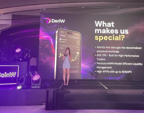 DEX Platform DeriW Officially Debuts at the 'Connecting Legends' Event in Hong Kong