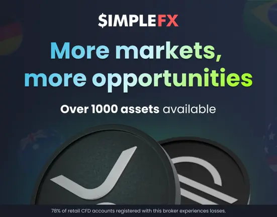 SimpleFX Expands Global Trading Offer with Over 1000 Instruments