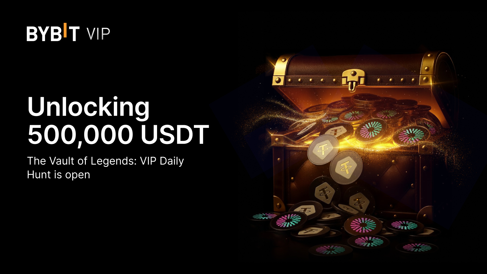 Bybit Opens ‘Vault of Legends’ With 500,000 USDT in Exclusive VIP Rewards