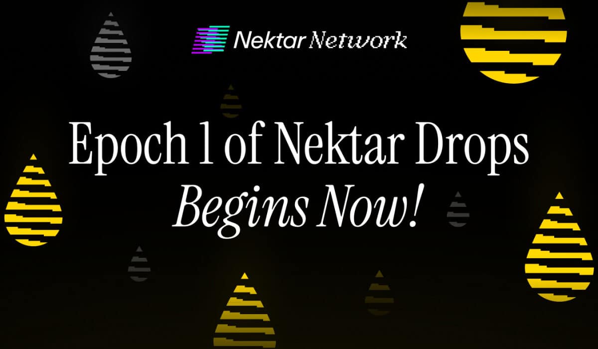 Nektar Network begins Epoch 1 of Nektar Drops - Rewards for ongoing participation