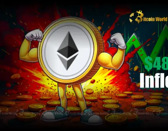 Ethereum ETF BlackRock’s ETHA Witnesses Colossal $489M Inflow, Signaling Historic Shift