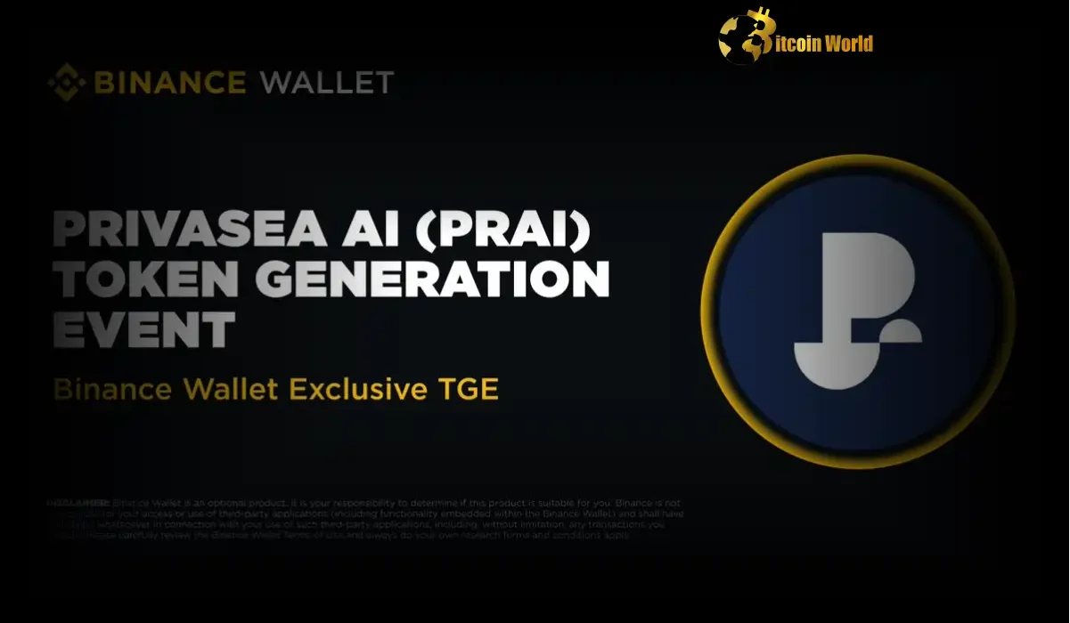 Exciting Binance Wallet TGE: Privasea AI (PRAI) Launching on PancakeSwap May 14