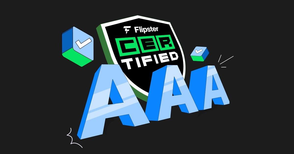 Flipster Secures AAA Security Rating From CER.live, Placing Among Top 13 Most Secure Global Exchanges