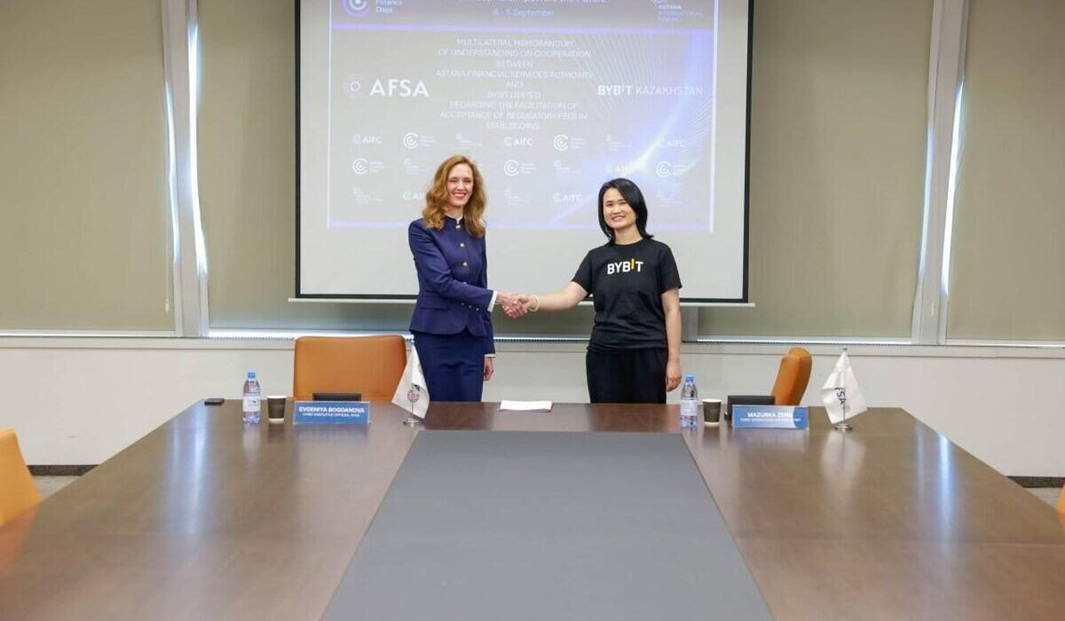 Bybit Kazakhstan and AFSA Pioneer Stablecoin Payments for AIFC Regulatory Fees
