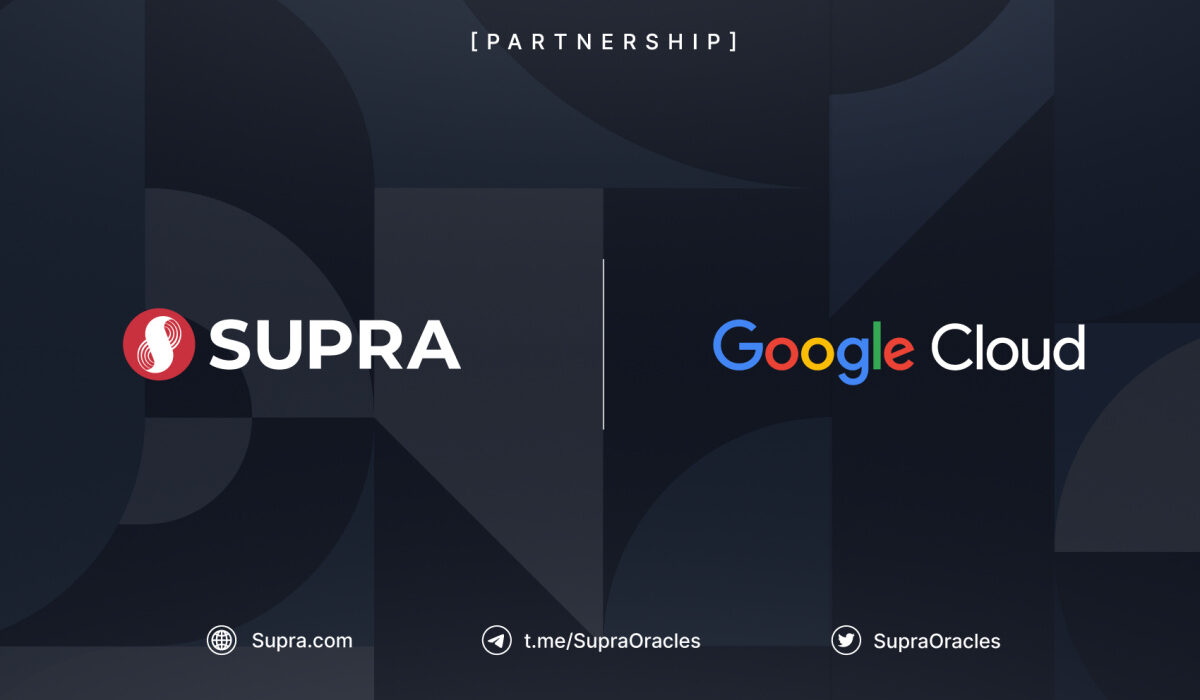 Supra and Google Partner to Bring Fast Price Feeds to Financial Markets