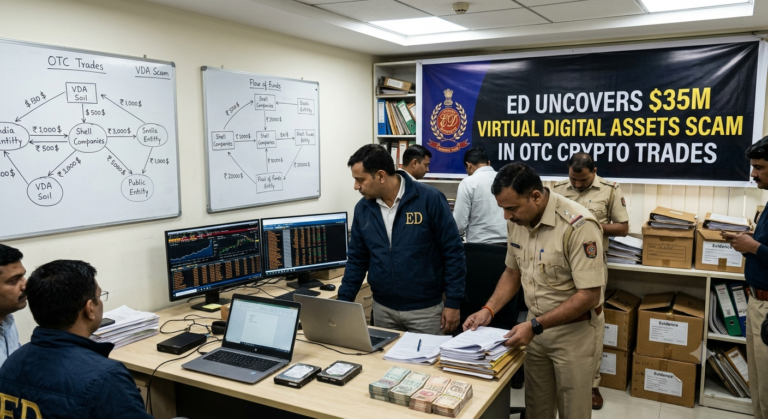 ED Uncovers $35M Virtual Digital Assets Scam in OTC Crypto Trades