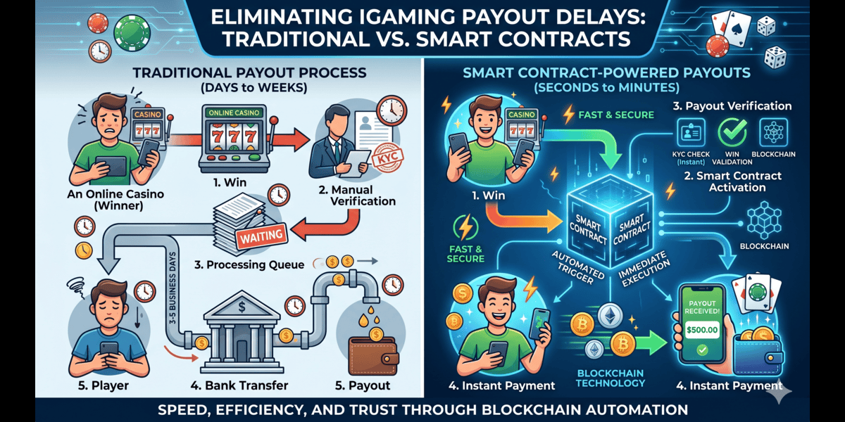 How Smart Contracts Are Eliminating Payout Delays in the iGaming Industry