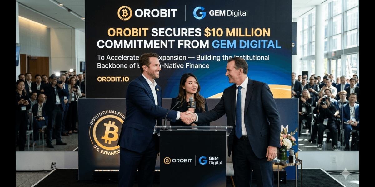 Orobit Secures $10 Million Commitment from GEM Digital to Accelerate U.S. Expansion — Building the Institutional Backbone of Bitcoin-Native Finance