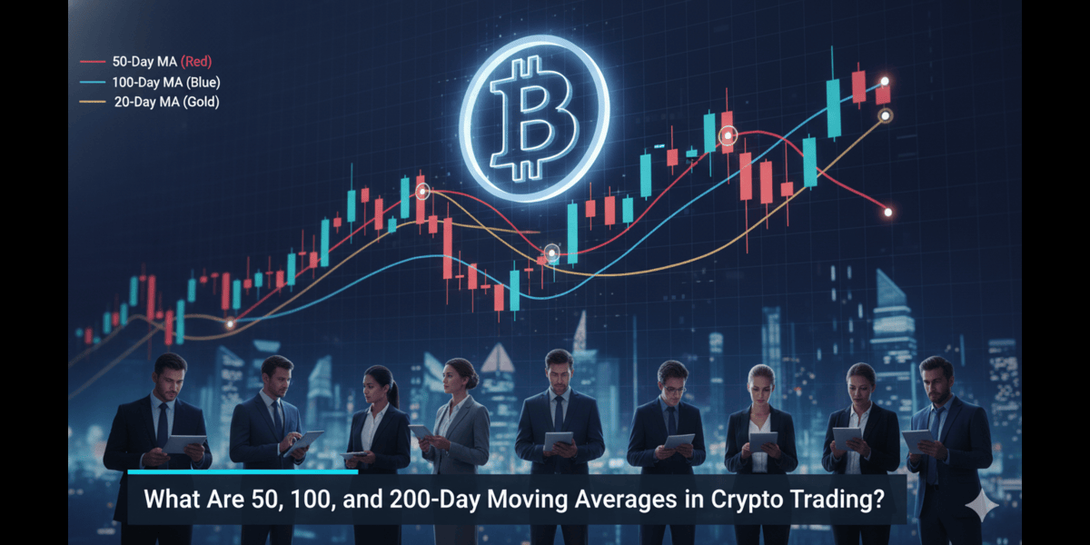 What Are 50, 100, and 200-Day Moving Averages in Crypto Trading?
