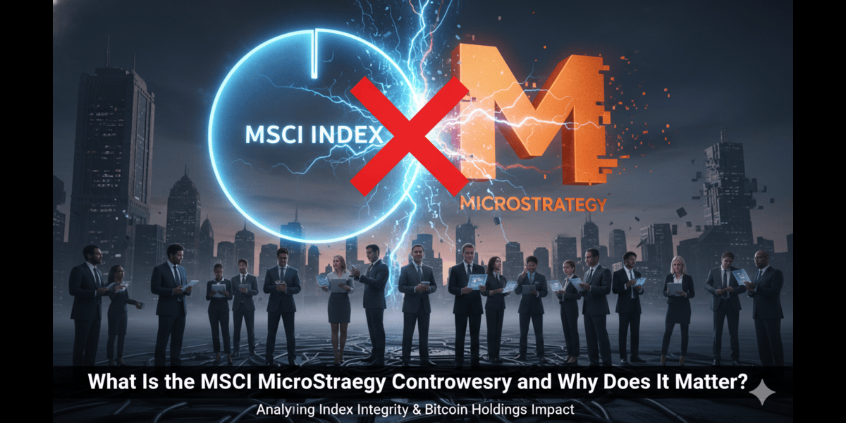 What Is the MSCI MicroStrategy Controversy and Why Does It Matter?