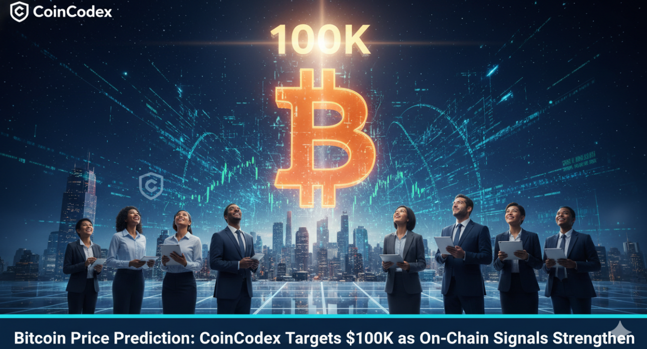 Bitcoin Price Prediction: CoinCodex Targets $100K as On-Chain Signals Strengthen