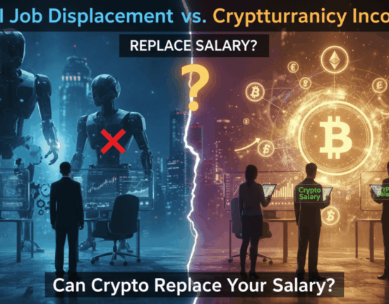 AI Job Displacement vs. Cryptocurrency Income: Can Crypto Replace Your Salary?