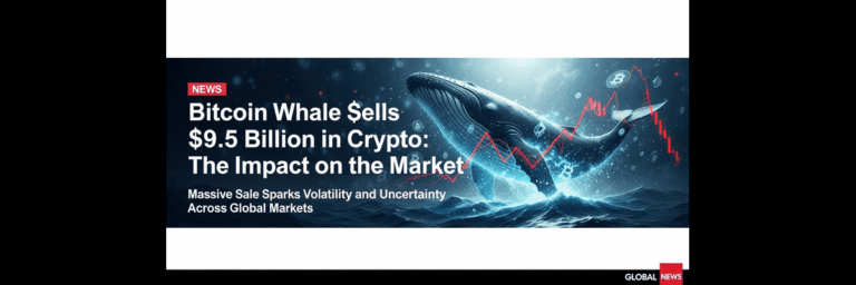 Bitcoin Whale Sells $9.5 Billion in Crypto: The Impact on the Market