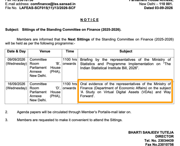 September 16 Matters So Much to India's Crypto Community